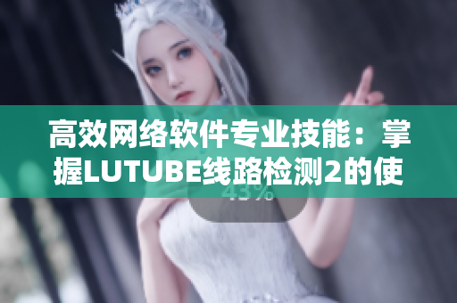 高效网络软件专业技能：掌握LUTUBE线路检测2的使用方法