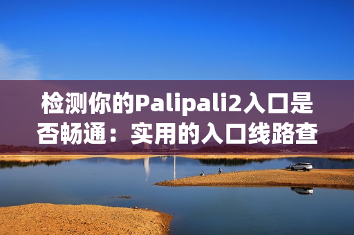 检测你的Palipali2入口是否畅通：实用的入口线路查询工具