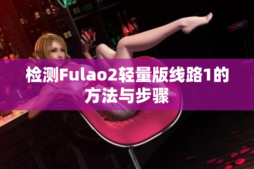 检测Fulao2轻量版线路1的方法与步骤