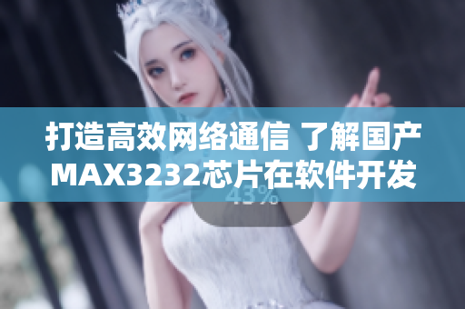 打造高效网络通信 了解国产MAX3232芯片在软件开发中的应用