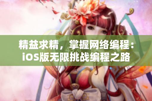 精益求精，掌握网络编程：iOS版无限挑战编程之路