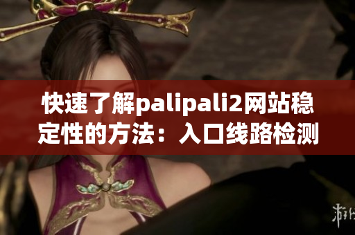 快速了解palipali2网站稳定性的方法：入口线路检测