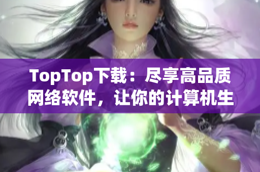 TopTop下载：尽享高品质网络软件，让你的计算机生活更简单方便