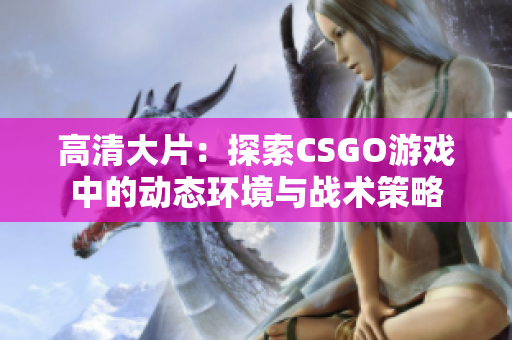 高清大片：探索CSGO游戏中的动态环境与战术策略