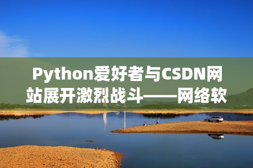 Python爱好者与CSDN网站展开激烈战斗——网络软件编辑的视角