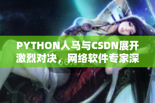 PYTHON人马与CSDN展开激烈对决，网络软件专家深入报道