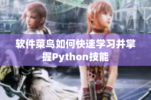 软件菜鸟如何快速学习并掌握Python技能