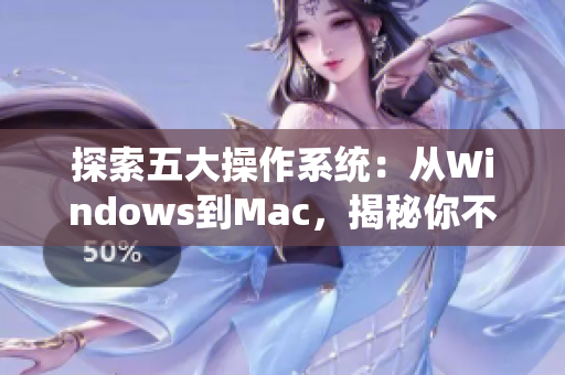 探索五大操作系统：从Windows到Mac，揭秘你不得不了解的应用软件