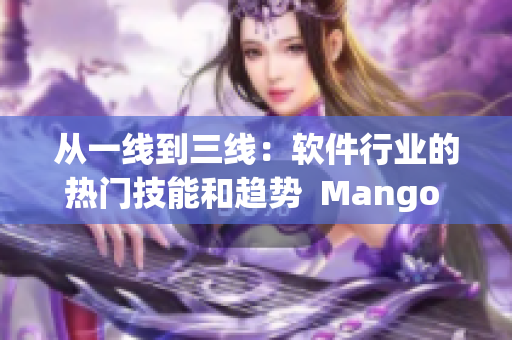 从一线到三线：软件行业的热门技能和趋势  Mango Tech