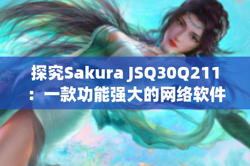 探究Sakura JSQ30Q211：一款功能强大的网络软件开发工具