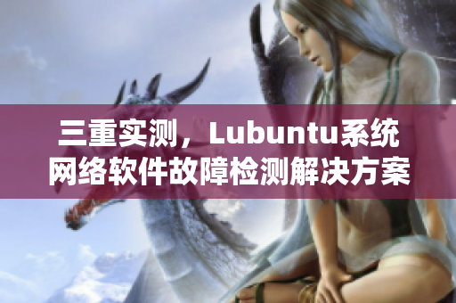 三重实测，Lubuntu系统网络软件故障检测解决方案