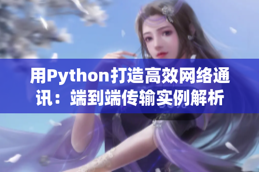 用Python打造高效网络通讯：端到端传输实例解析