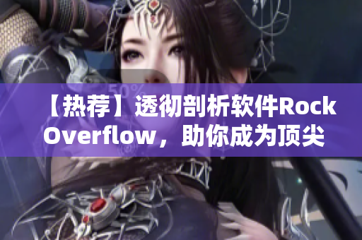 【热荐】透彻剖析软件Rock Overflow，助你成为顶尖码农！