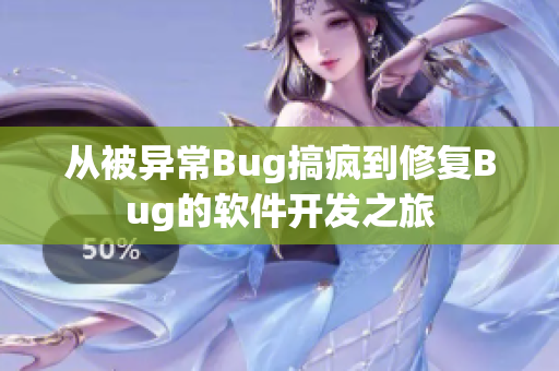 从被异常Bug搞疯到修复Bug的软件开发之旅