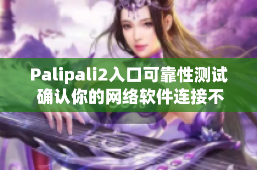 Palipali2入口可靠性测试 确认你的网络软件连接不会断线