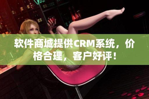 软件商城提供CRM系统，价格合理，客户好评！