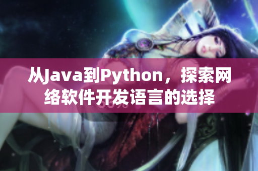 从Java到Python，探索网络软件开发语言的选择