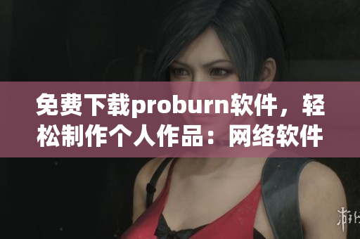 免费下载proburn软件，轻松制作个人作品：网络软件编辑强烈推荐！