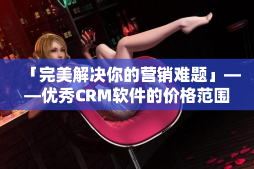 「完美解决你的营销难题」——优秀CRM软件的价格范围