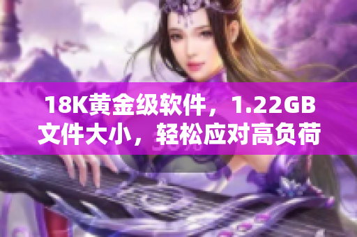 18K黄金级软件，1.22GB文件大小，轻松应对高负荷运行！