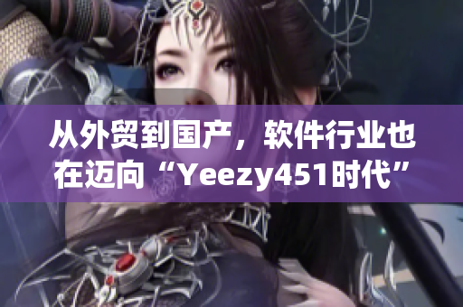 从外贸到国产，软件行业也在迈向“Yeezy451时代”