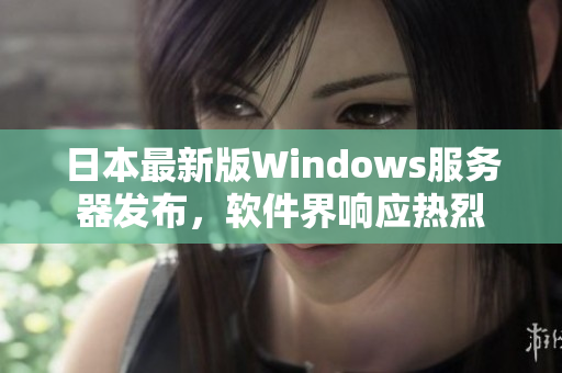 日本最新版Windows服务器发布，软件界响应热烈