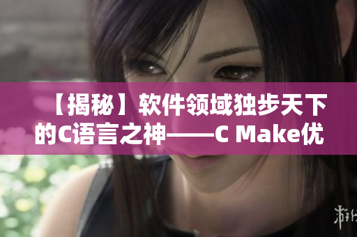 【揭秘】软件领域独步天下的C语言之神——C Make优化指南