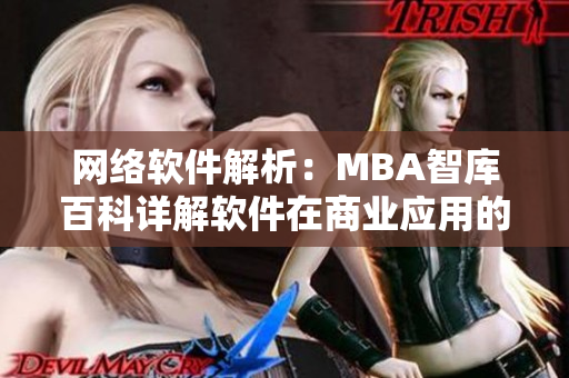 网络软件解析：MBA智库百科详解软件在商业应用的重要性