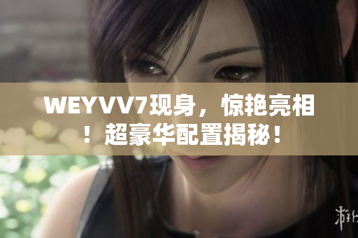 WEYVV7现身，惊艳亮相！超豪华配置揭秘！