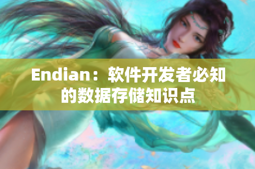 Endian：软件开发者必知的数据存储知识点