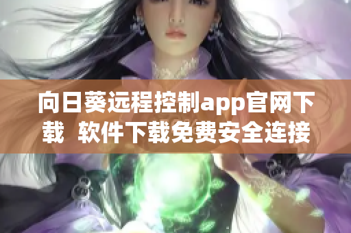 向日葵远程控制app官网下载  软件下载免费安全连接