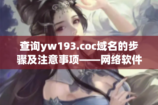 查询yw193.coc域名的步骤及注意事项——网络软件编辑指南