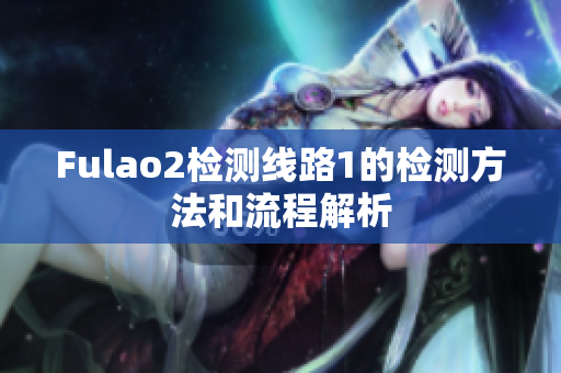 Fulao2检测线路1的检测方法和流程解析