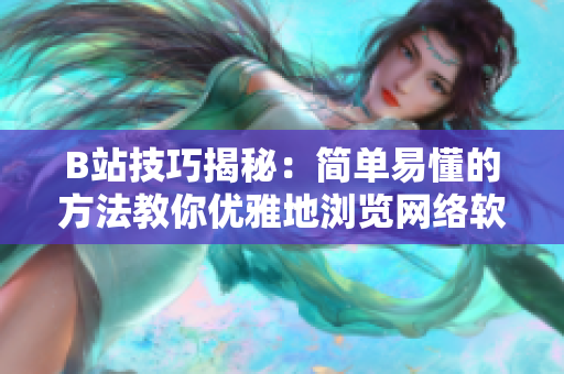 B站技巧揭秘：简单易懂的方法教你优雅地浏览网络软件