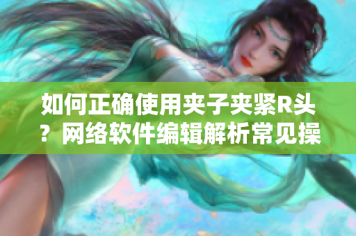 如何正确使用夹子夹紧R头？网络软件编辑解析常见操作技巧