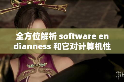 全方位解析 software endianness 和它对计算机性能的影响