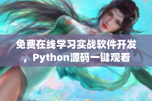 免费在线学习实战软件开发，Python源码一键观看