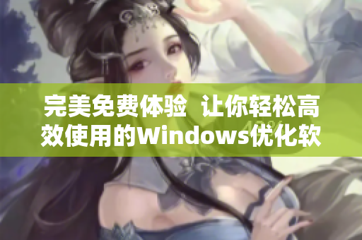 完美免费体验  让你轻松高效使用的Windows优化软件