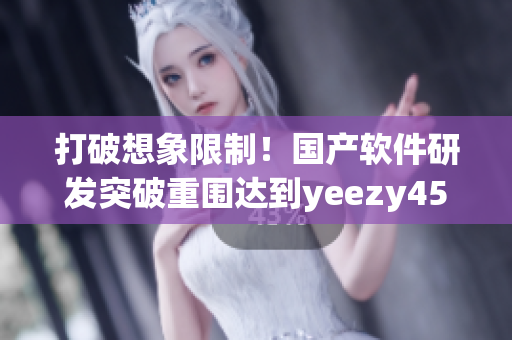 打破想象限制！国产软件研发突破重围达到yeezy451同等水平