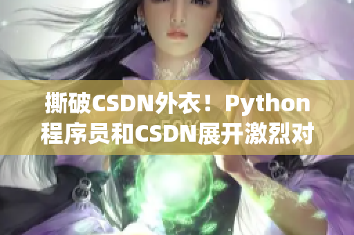 撕破CSDN外衣！Python程序员和CSDN展开激烈对决