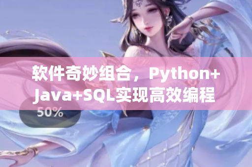 软件奇妙组合，Python+Java+SQL实现高效编程