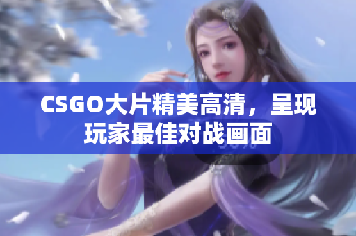 CSGO大片精美高清，呈现玩家最佳对战画面