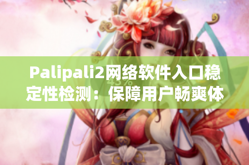 Palipali2网络软件入口稳定性检测：保障用户畅爽体验