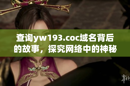 查询yw193.coc域名背后的故事，探究网络中的神秘代码！