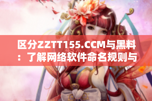 区分ZZTT155.CCM与黑料：了解网络软件命名规则与合法使用