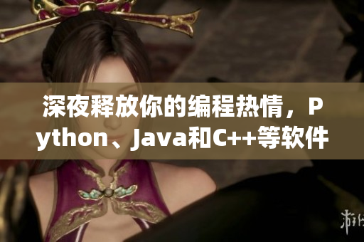 深夜释放你的编程热情，Python、Java和C++等软件语言大比拼