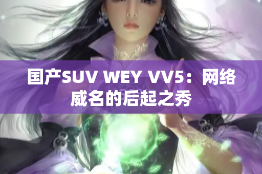 国产SUV WEY VV5：网络威名的后起之秀