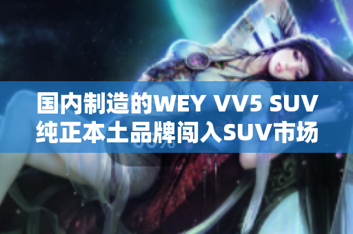 国内制造的WEY VV5 SUV纯正本土品牌闯入SUV市场