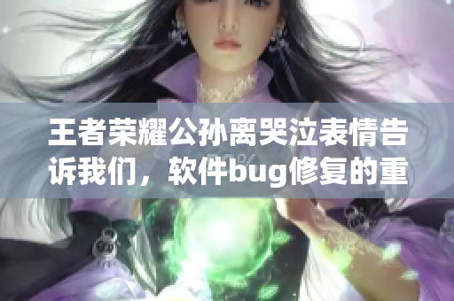 王者荣耀公孙离哭泣表情告诉我们，软件bug修复的重要性