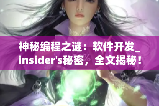 神秘编程之谜：软件开发_insider's秘密，全文揭秘！